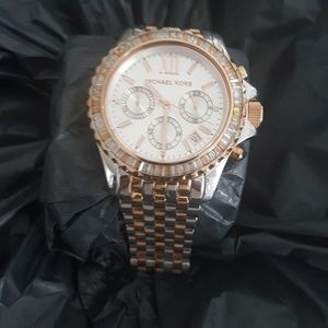 Michael Kors tri-color watch